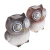 Pure Garden LED Plastic Resin Owl Decoys, 2PK 50-182